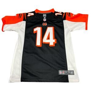 Nike On Field NFL Cincinnati Bengals #14 Andy Dalton Jersey Youth Size Large